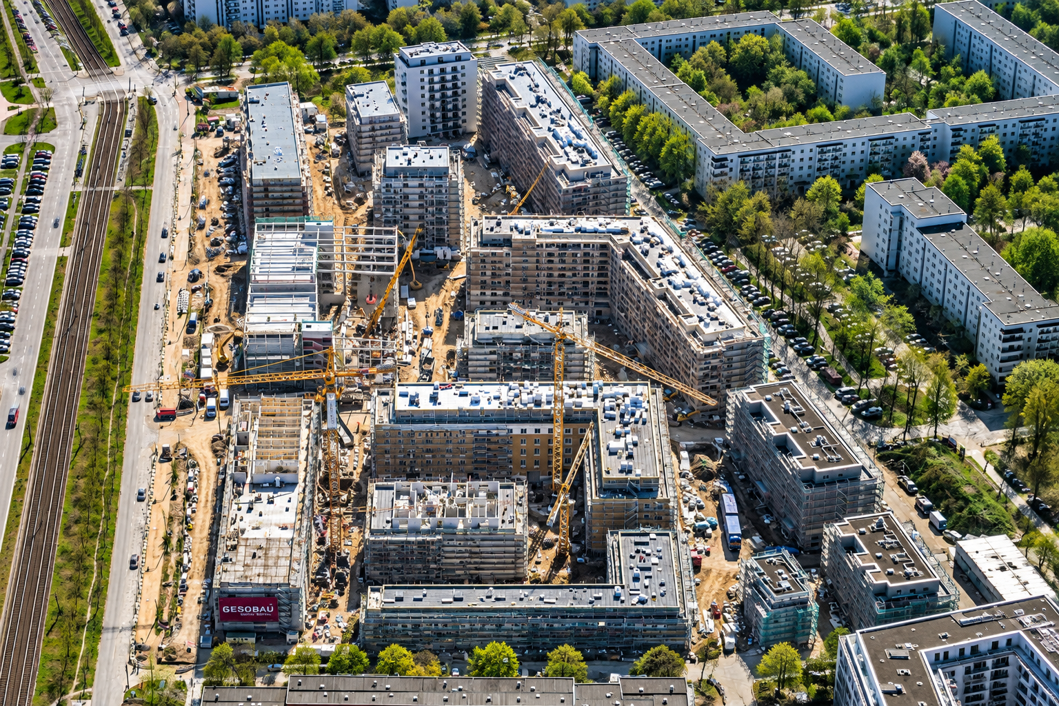 Bauvorhaben Kastanienallee und Zossener Straße in Berlin-Hellersdorf