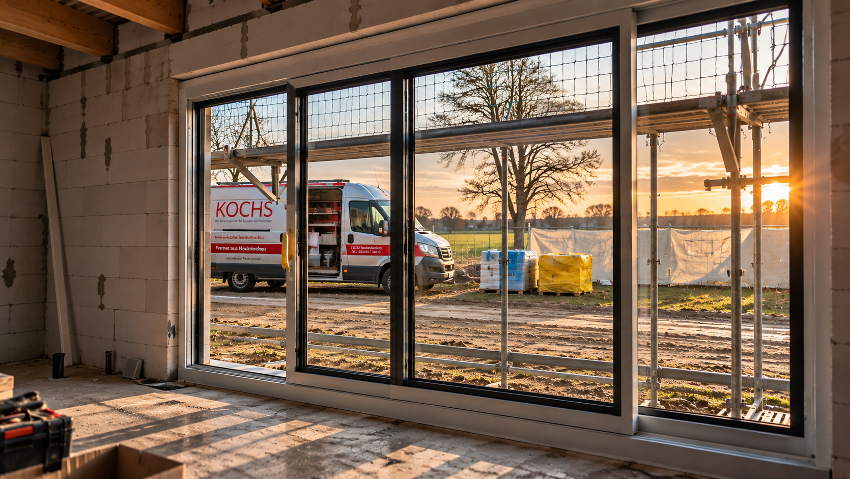 Fertige Fenster von KOCHS-Fensterbau