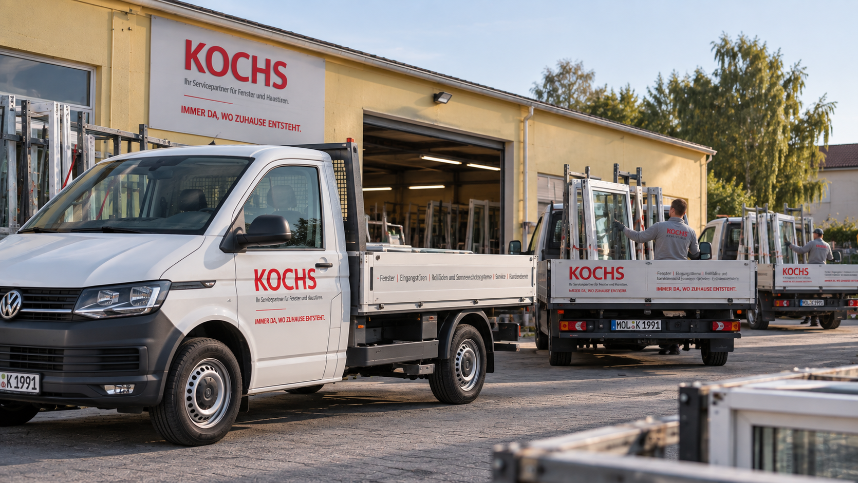 Fuhrpark von KOCHS-Fensterbau