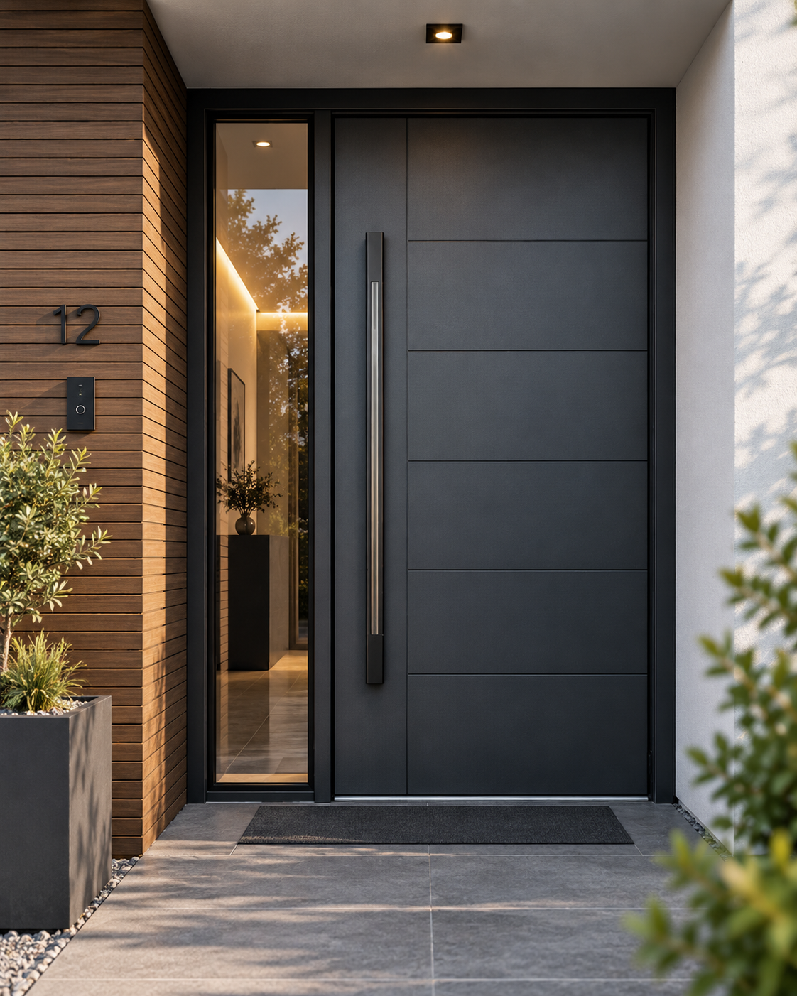 Individuelle Gestaltung moderner Eingangstüren von KOCHS-Fensterbau