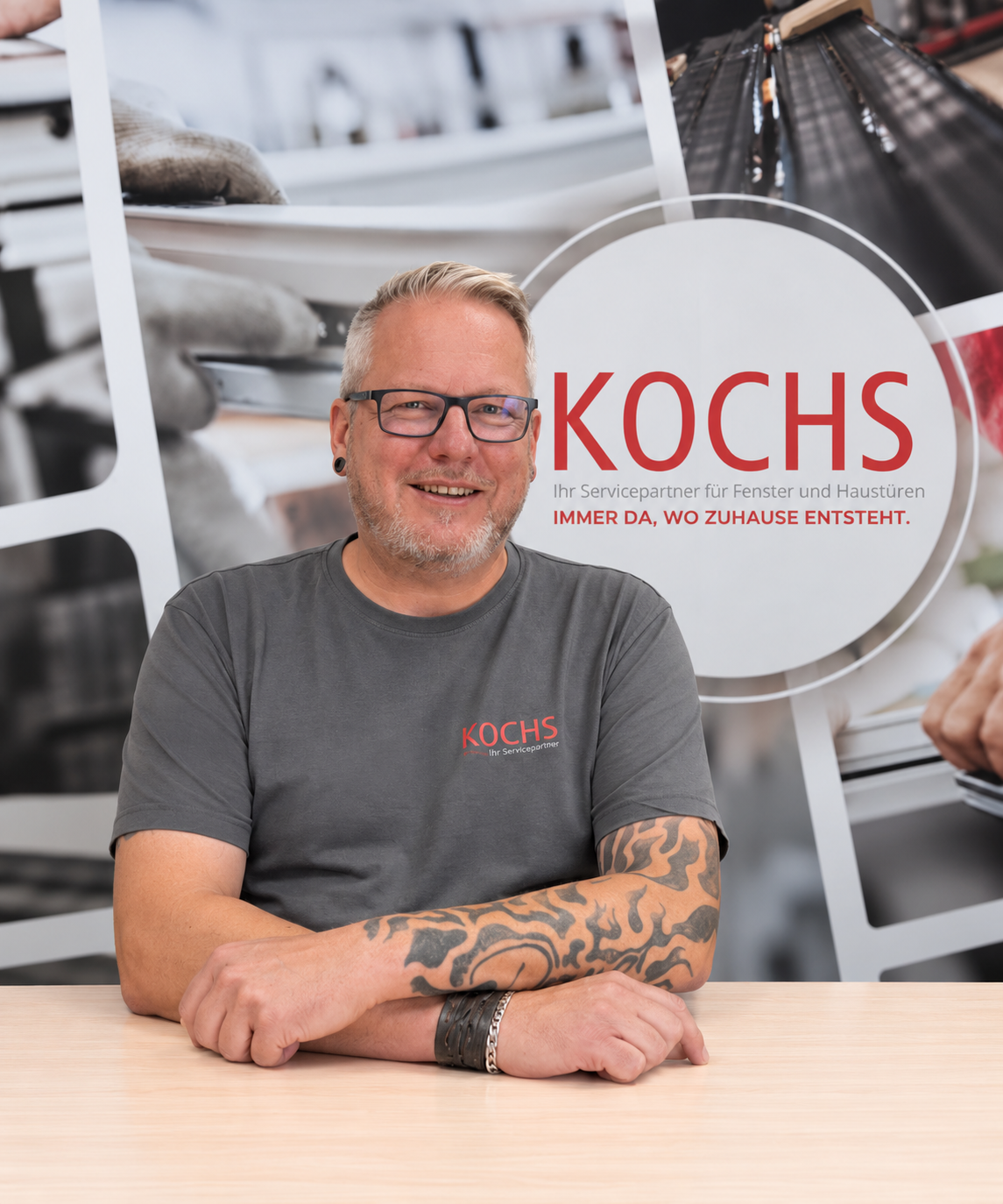 Karsten Worm – Empfang und Fuhrparkleitung bei KOCHS-Fensterbau