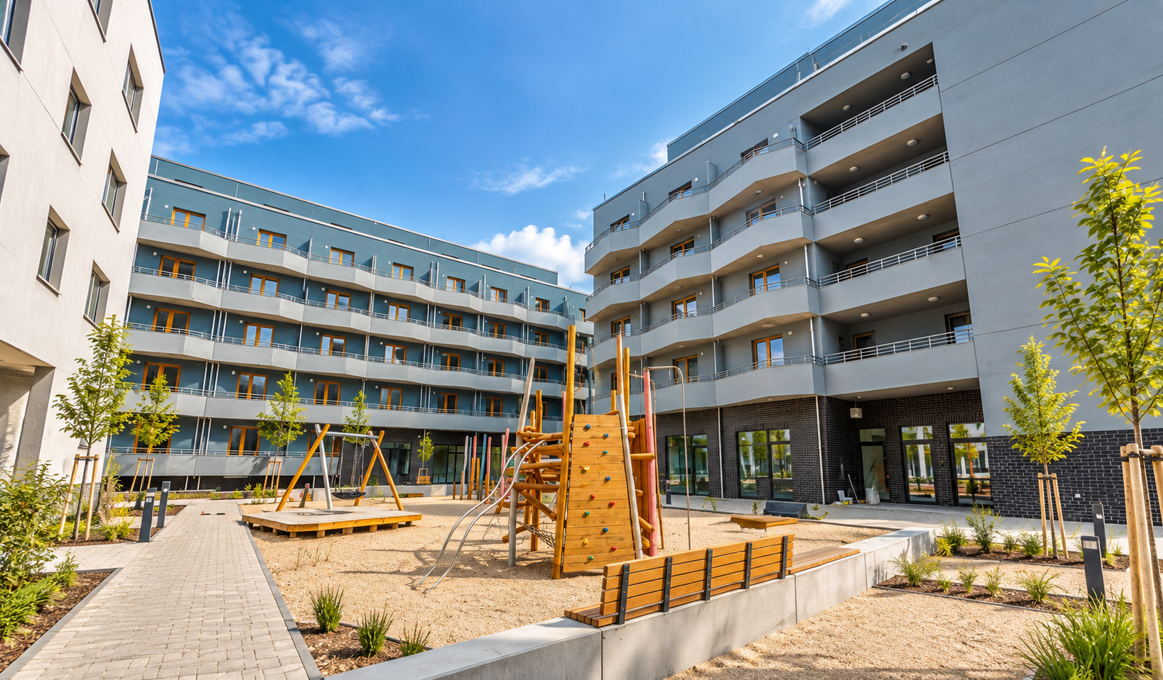 Kastanienallee und Zossener Straße – Gesamtansicht