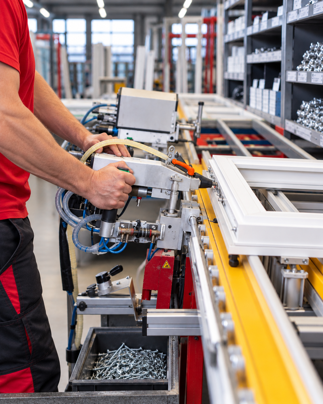 Präzise Verarbeitung bei KOCHS-Fensterbau