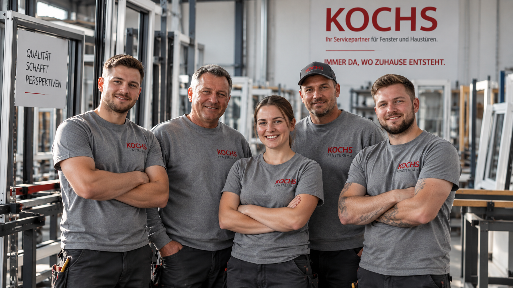 Mitarbeiter von KOCHS-Fensterbau