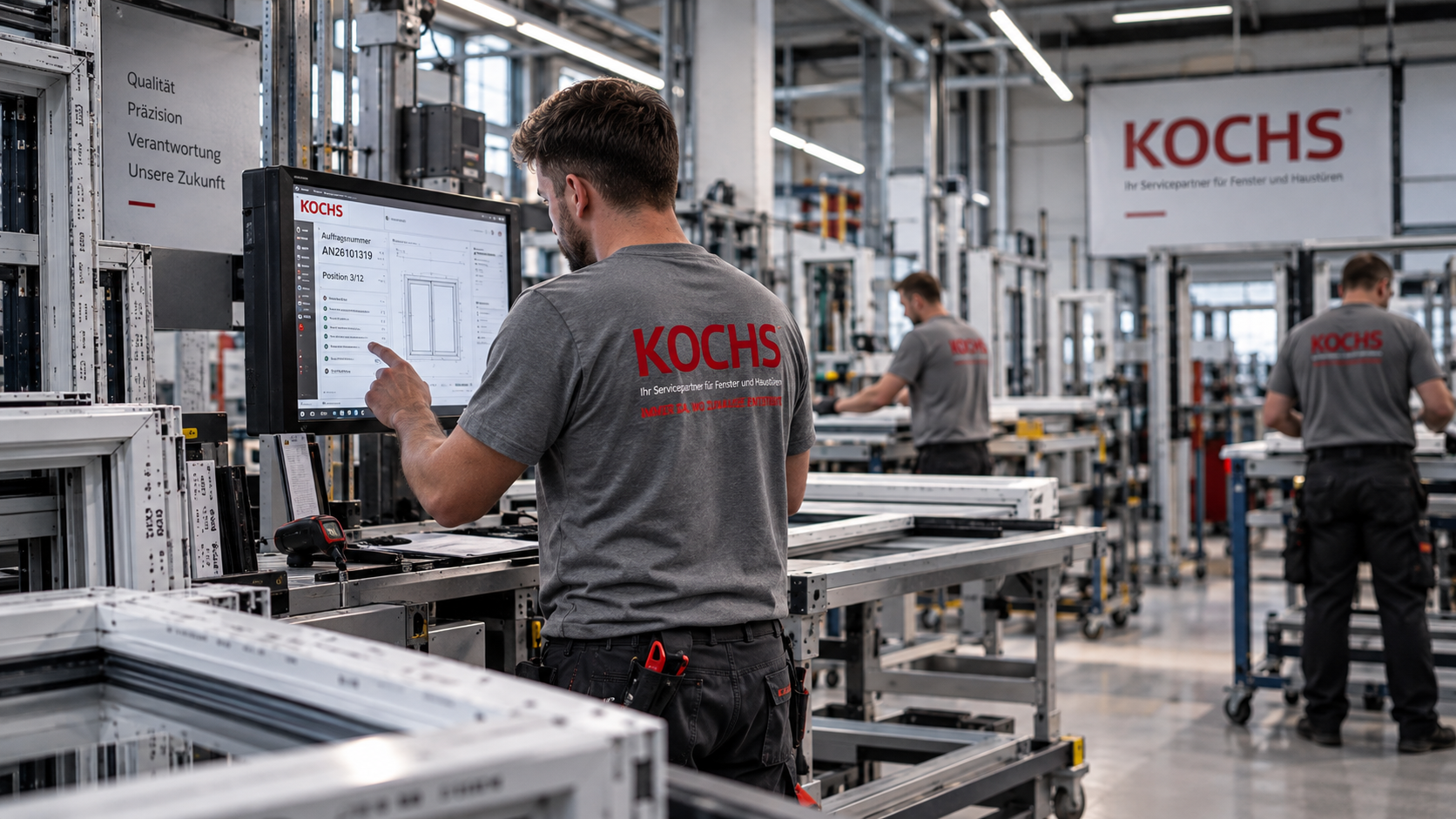 Verantwortungsbewusste Produktion bei KOCHS-Fensterbau