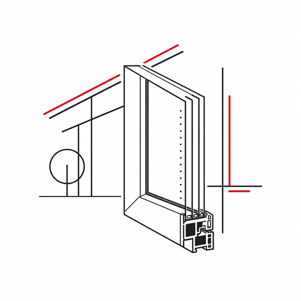 Modernes und durchdachtes Fensterdesign