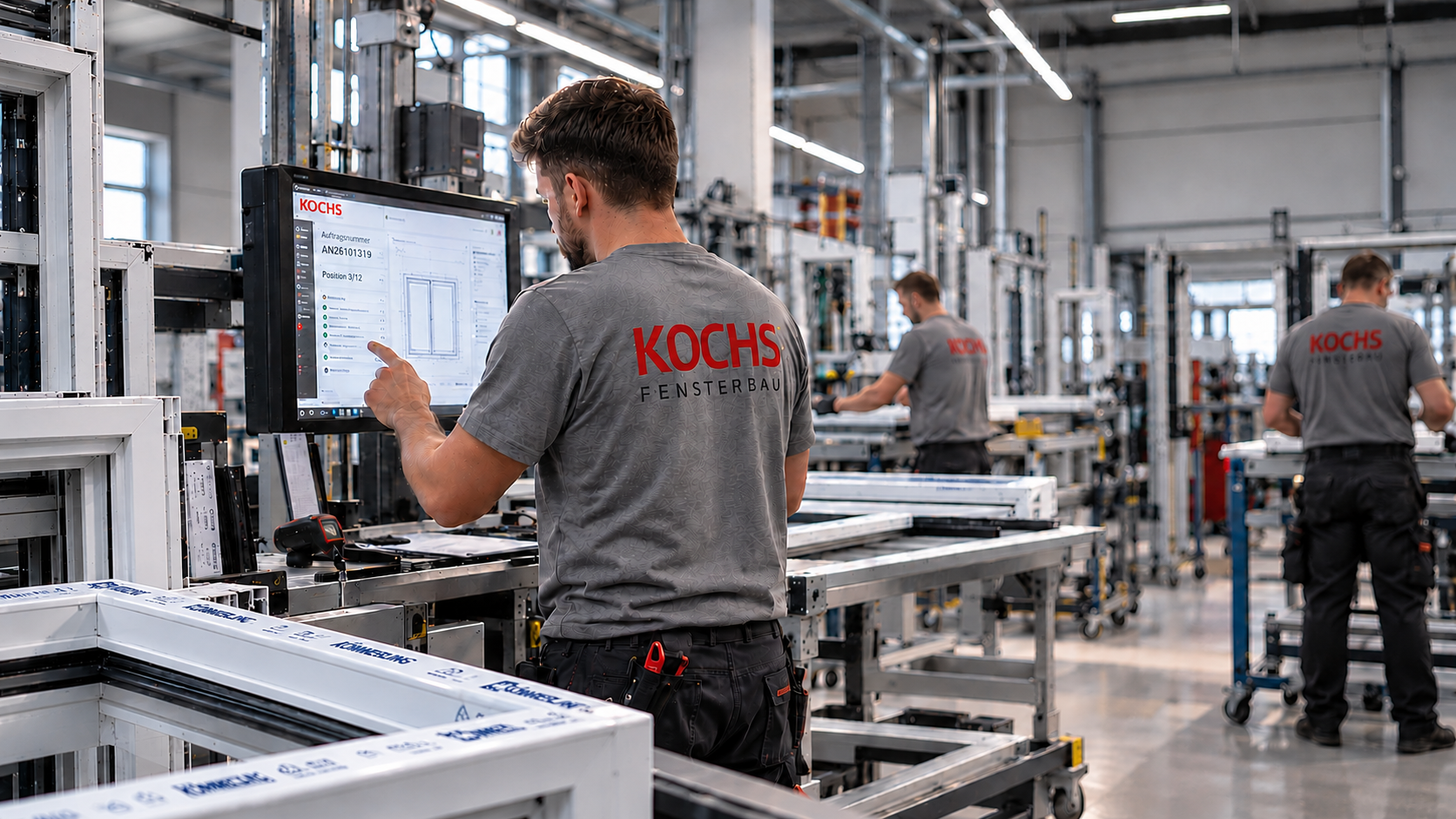 Verantwortungsbewusste Produktion bei KOCHS-Fensterbau